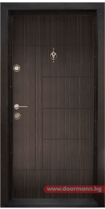Блиндирана врата Т587 - Абанос