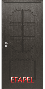 Интериорна врата Efapel 4509P Черна мура