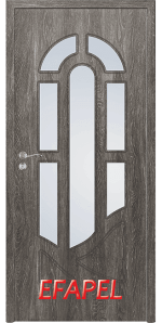 Интериорна врата Efapel 4512 Сив ясен